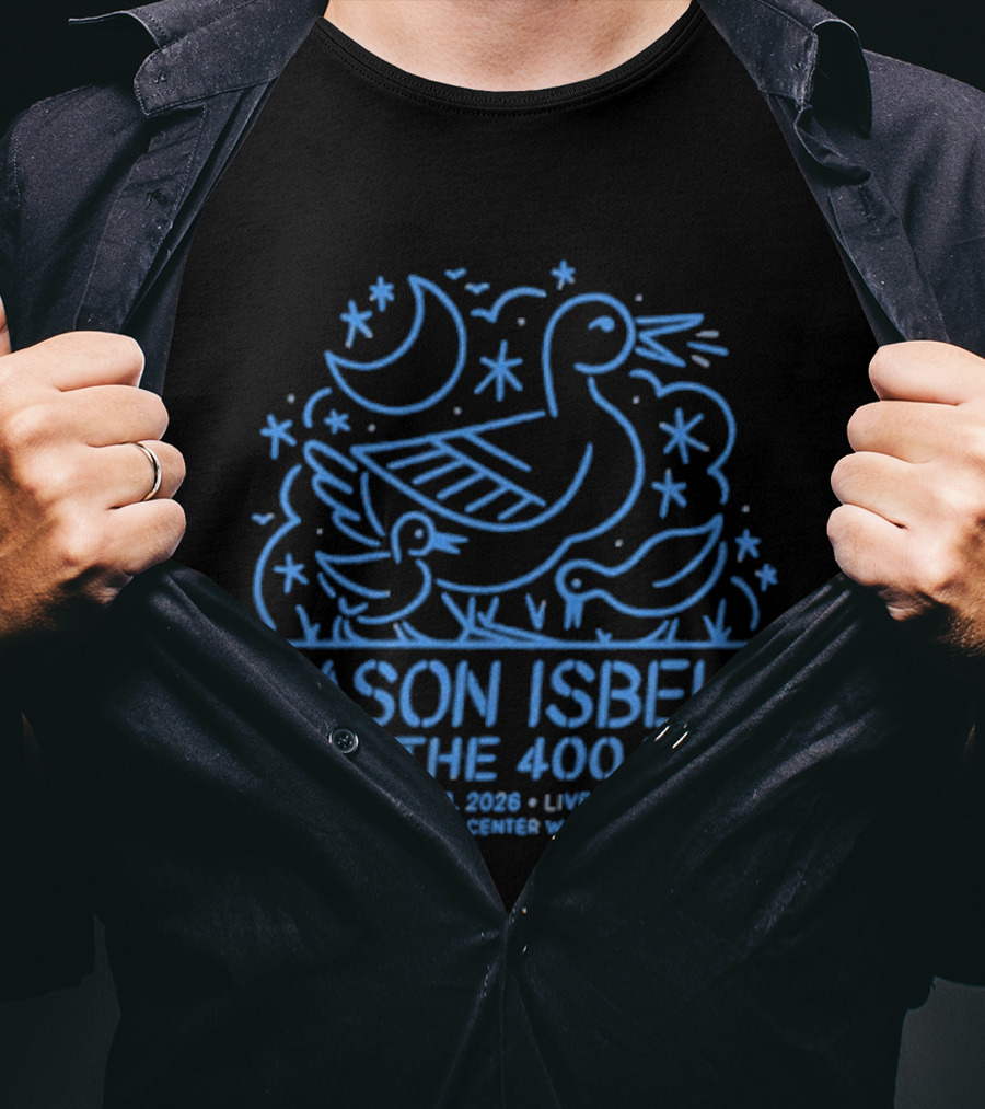 Jason Isbell And The 400 Unit Live Boston MA February 27 28 2026 Wilbur Theatre T-Shirt
