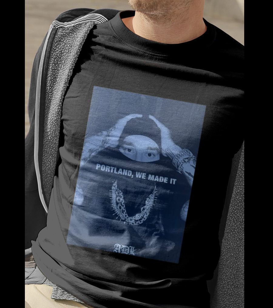 Yeat Portland We Made It ADL Tattoed Chains Masked T-Shirt