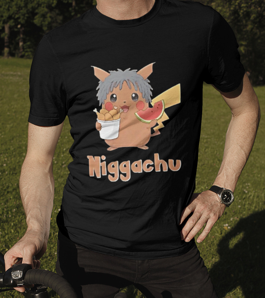 Niggachu Nigga Pikachu T-Shirt