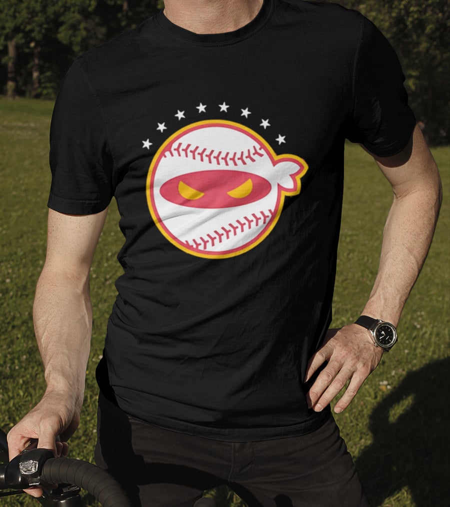 Venezuela Baseball Ninja Stars Pitching Ninja T-Shirt