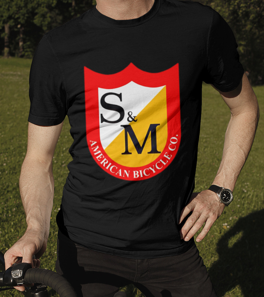 S&M American Bicycle Co Shield T-Shirt