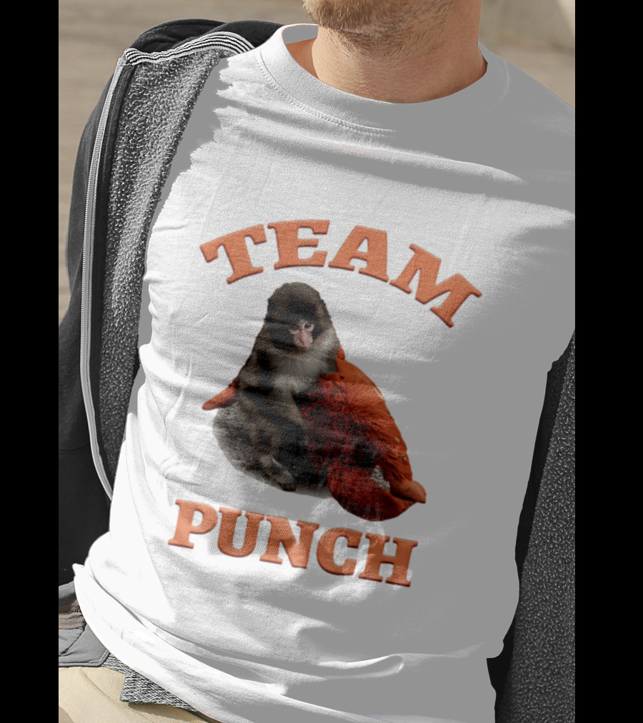 Team Punch Monkey 2026 Collage T-Shirt