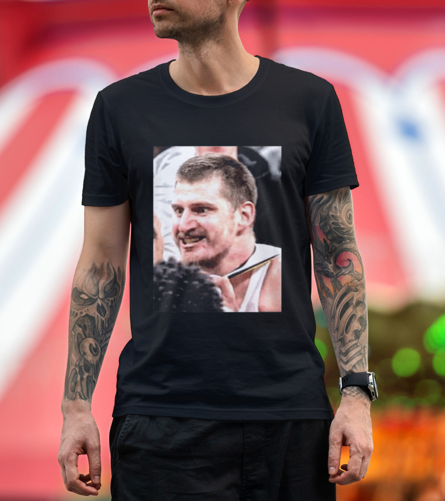 Jokic Confronts OKC After Lu Dort Foul Incident T-Shirt