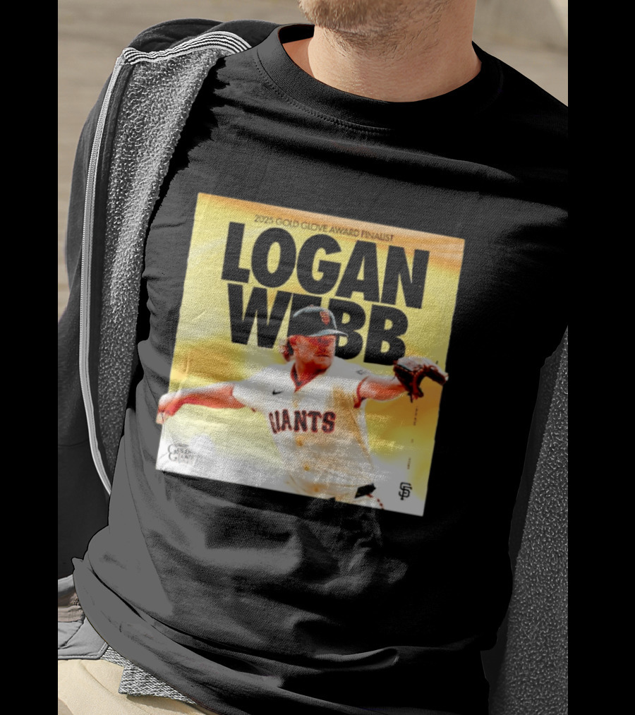 2025 Gold Glove Award Finalist Logan Webb Giants T-Shirt