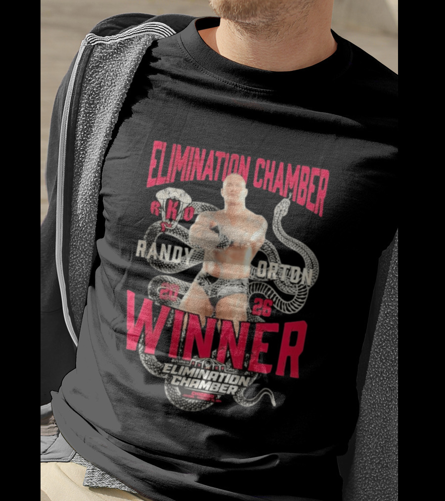 Elimination Chamber 2026 Randy Orton RKO Winner Chicago T-Shirt