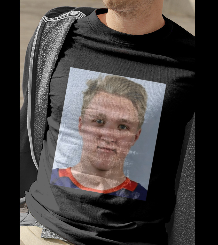 Simon Holmstrom New York Islanders Profile Player T-Shirt