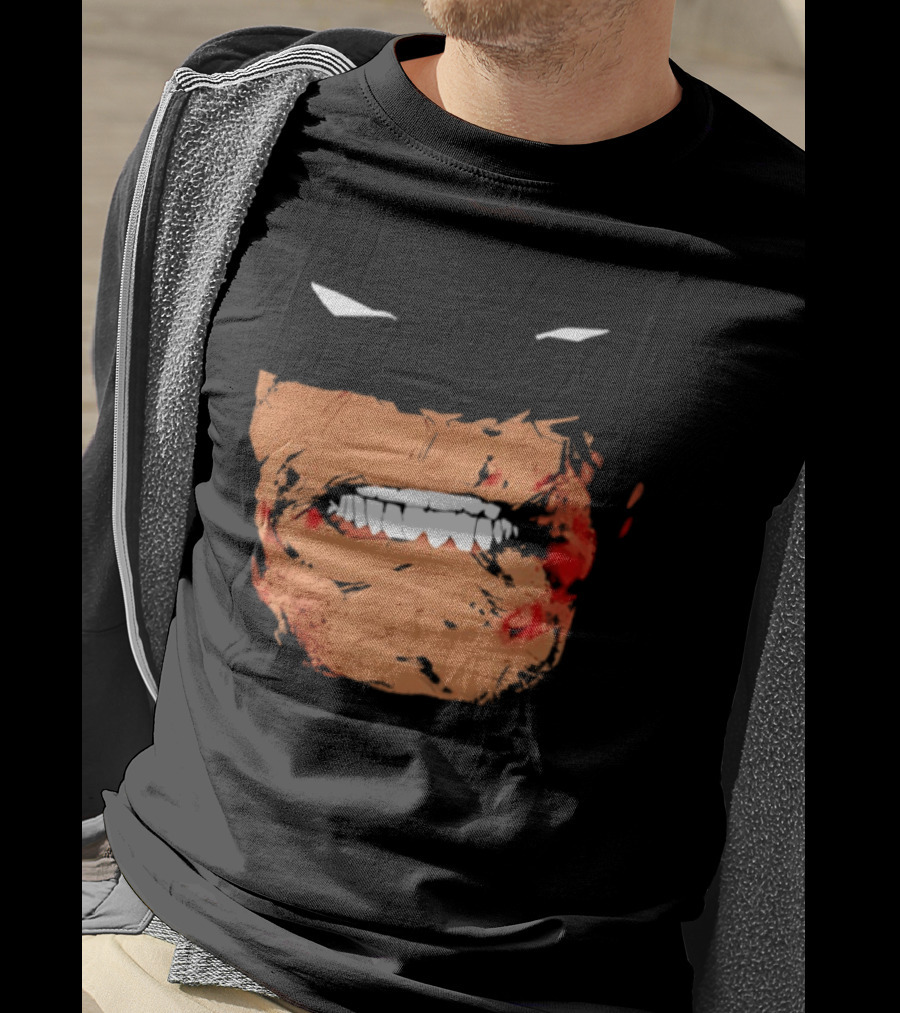 Batman Full Face Fierce Expression T-Shirt