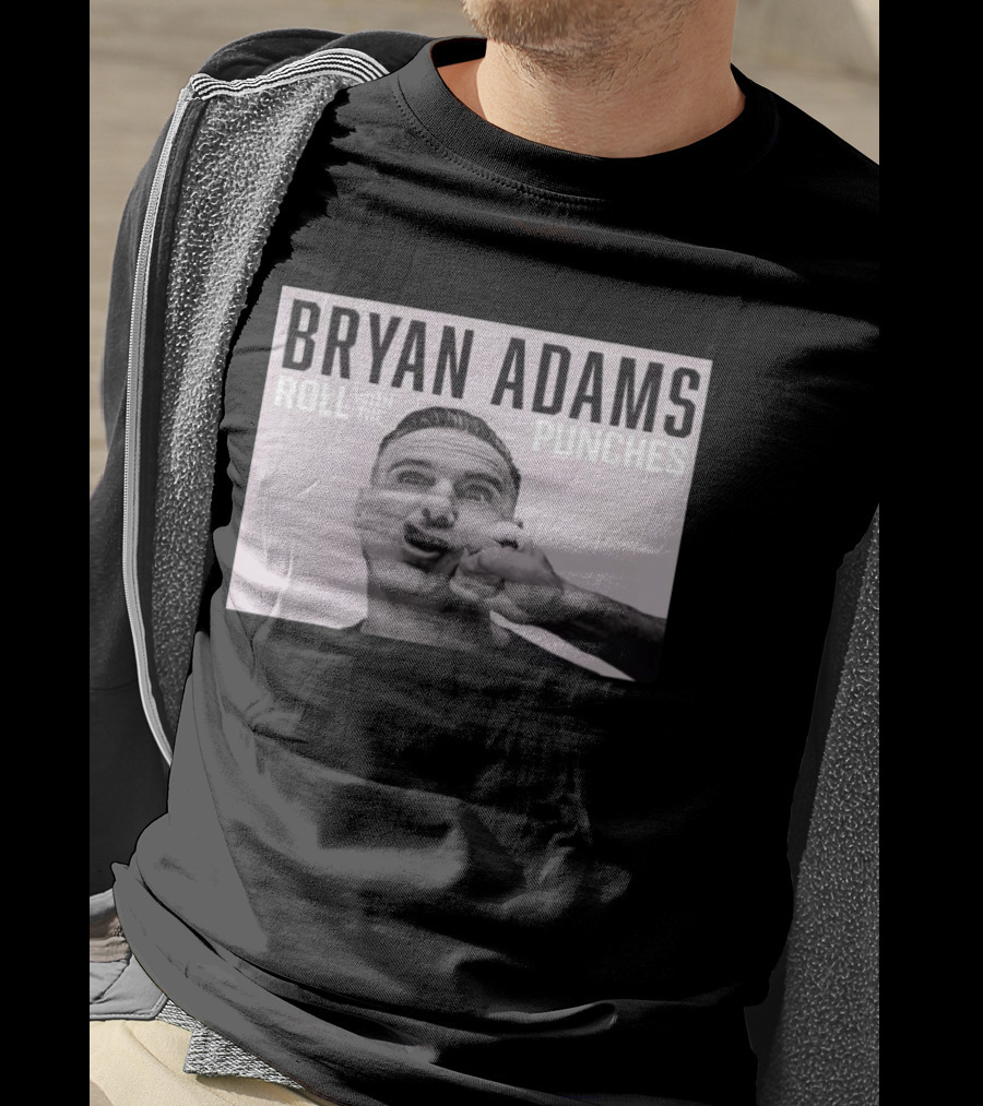 Bryan Adams Roll With The Punches Tour 2026 Dates T-Shirt