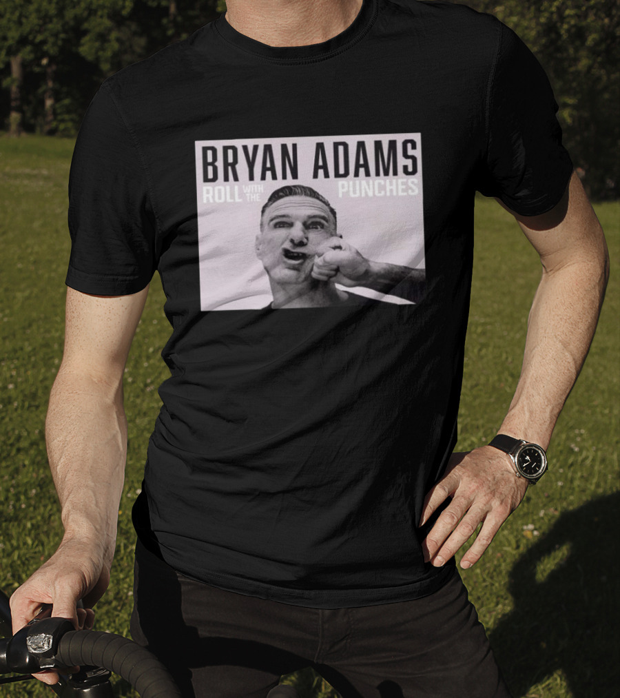 Bryan Adams Roll With The Punches Tour 2026 Dates T-Shirt