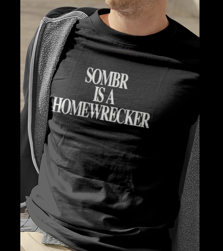 Sombr Is A Homewrecker 2026 BRIT Awards T-Shirt