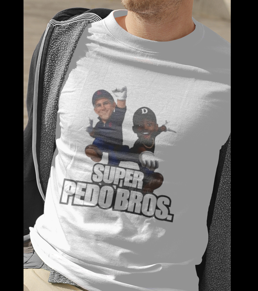 Super Pedo Bros Satire 8 Bit T-Shirt