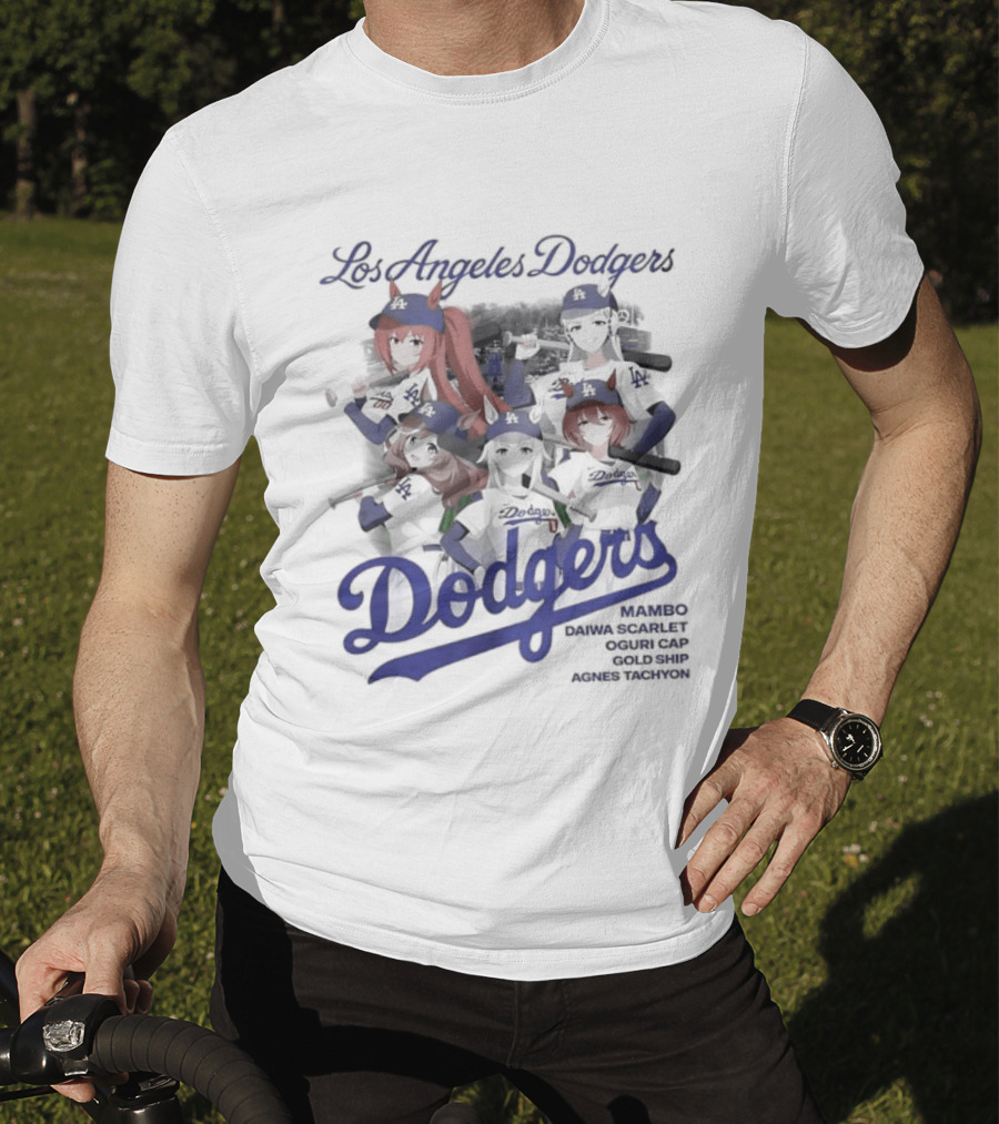 Los Angeles Dodgers Uma Musume Collaboration T-Shirt