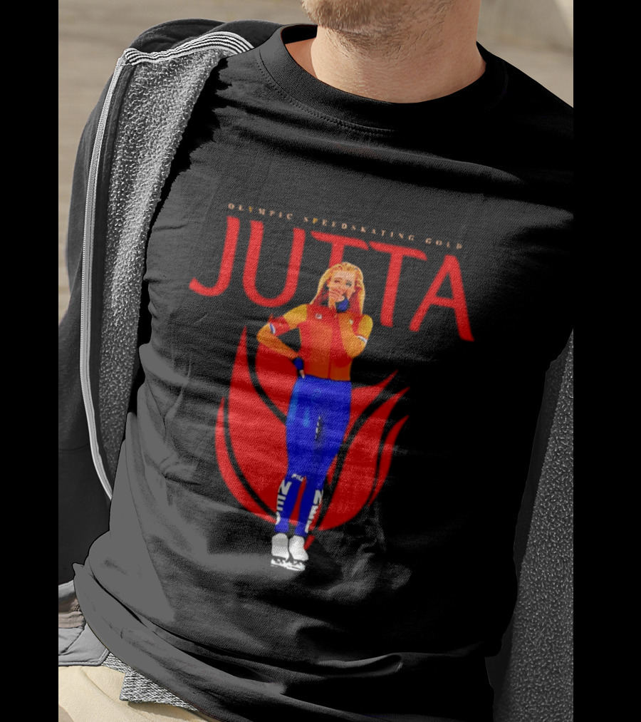 Jutta Leerdam Olympic Speedskating Gold Victory Moment T-Shirt