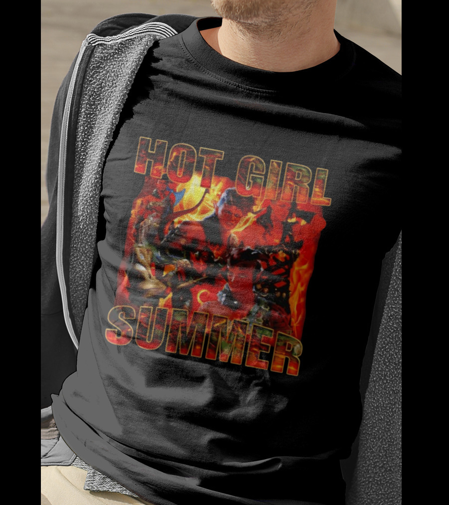 Karlach Hot Girl Summer Fiery Fantasy Adventure T-Shirt