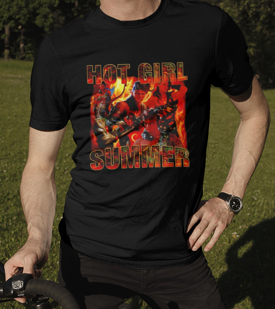 Karlach Hot Girl Summer Fiery Fantasy Adventure T-Shirt