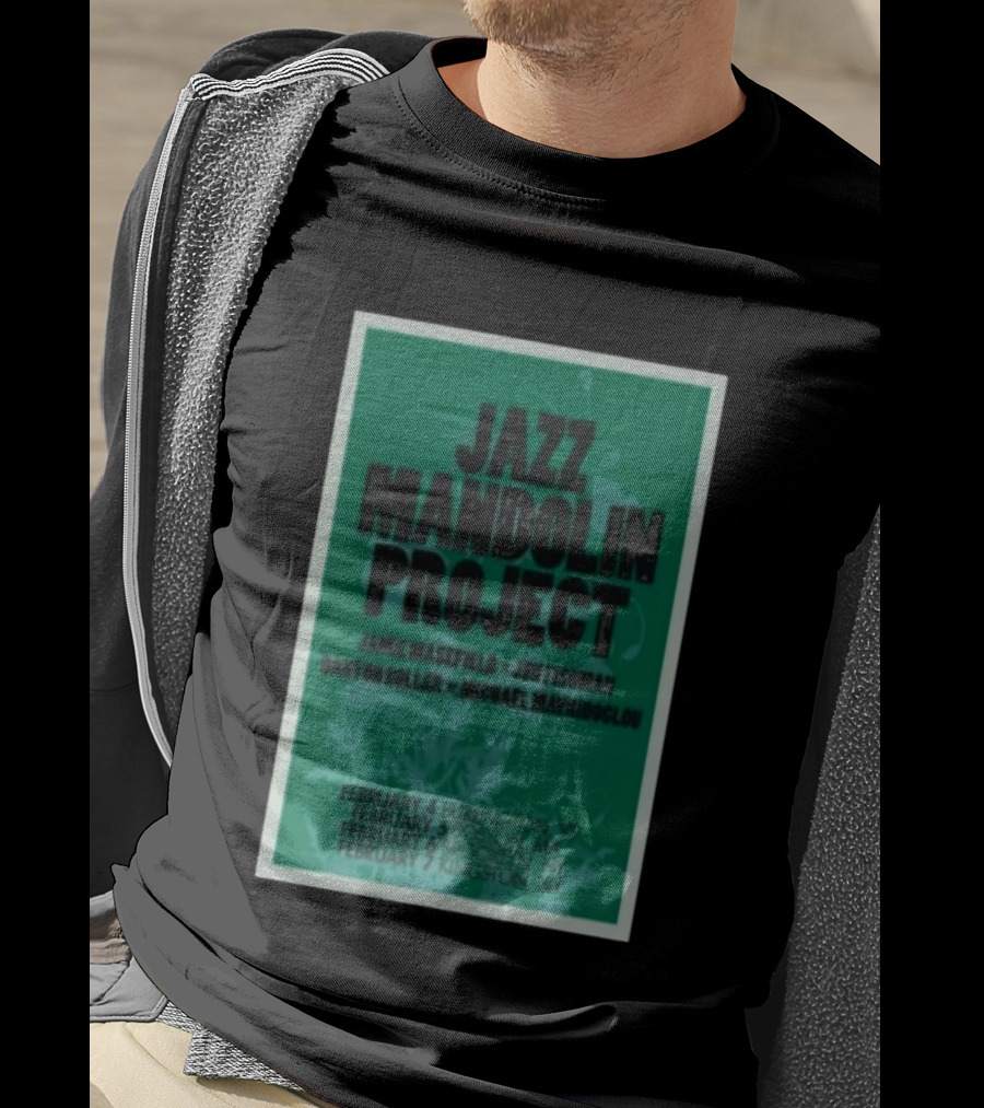 Jazz Mandolin Project Tour February Burlington Boston Brooklyn Kingston 2026 T-Shirt