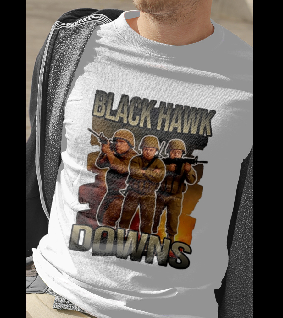 Black Hawk Downs Syndrome Meme T-Shirt