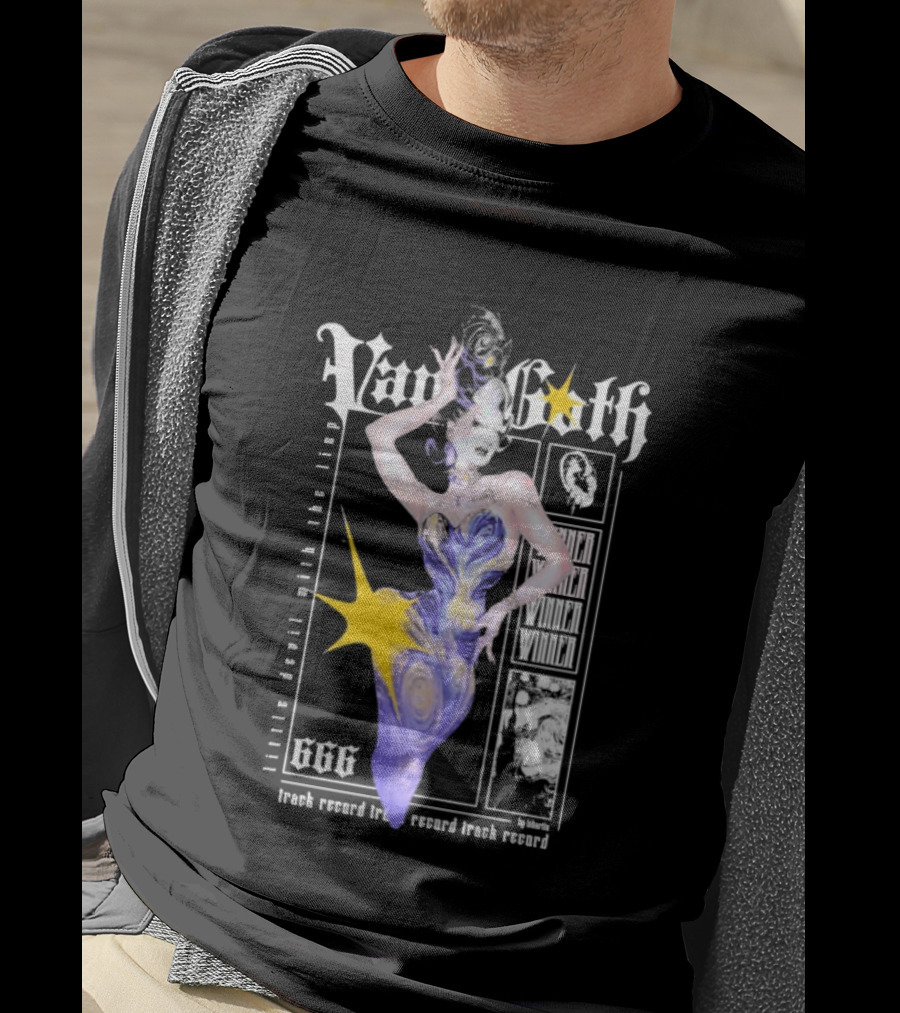 Van Goth Crowned Queen Touch Crown Take The Ring Magic Mão 666 T-Shirt