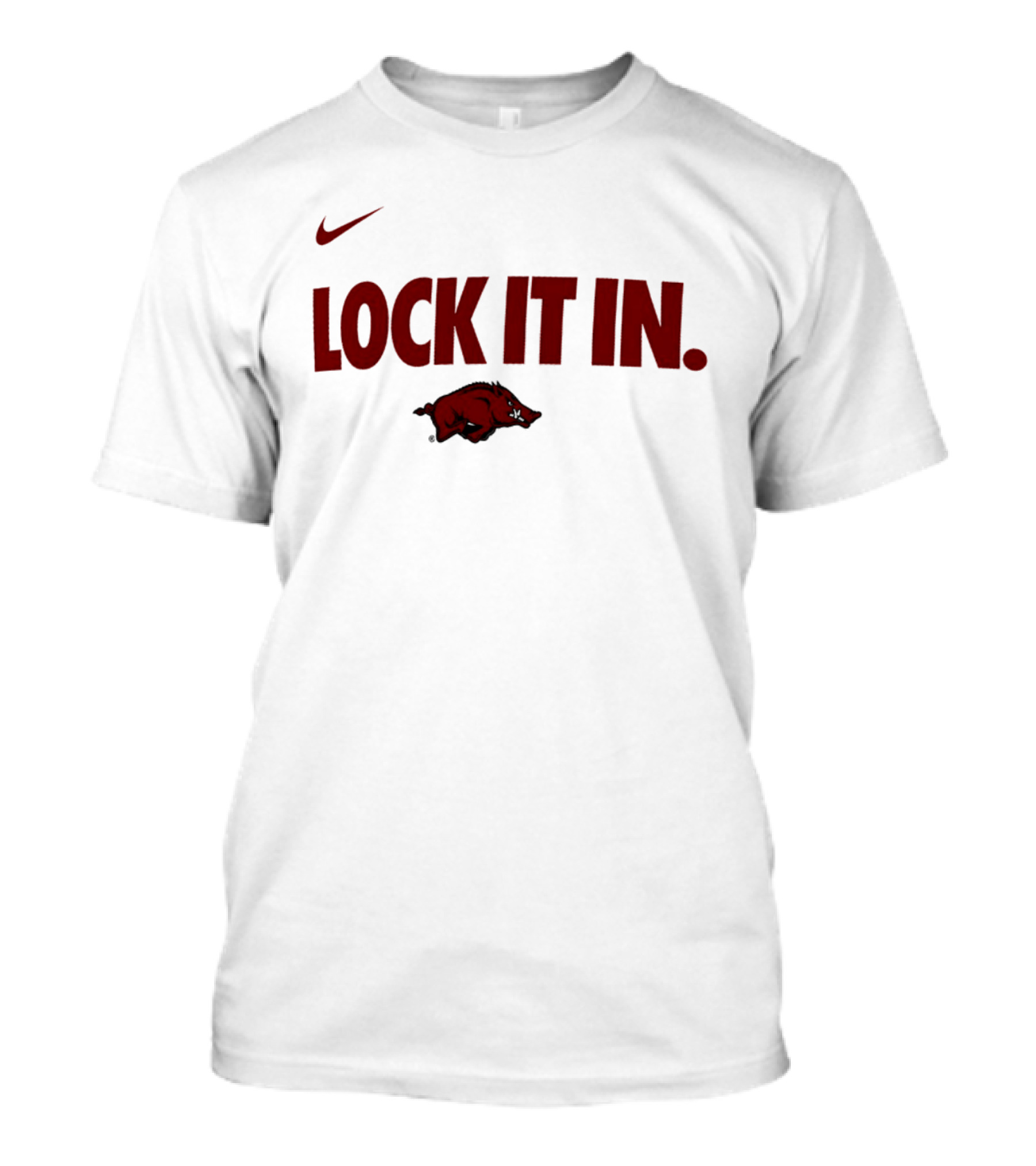 Nike Arkansas Razorbacks 2026 Lock It In WCC T-Shirt