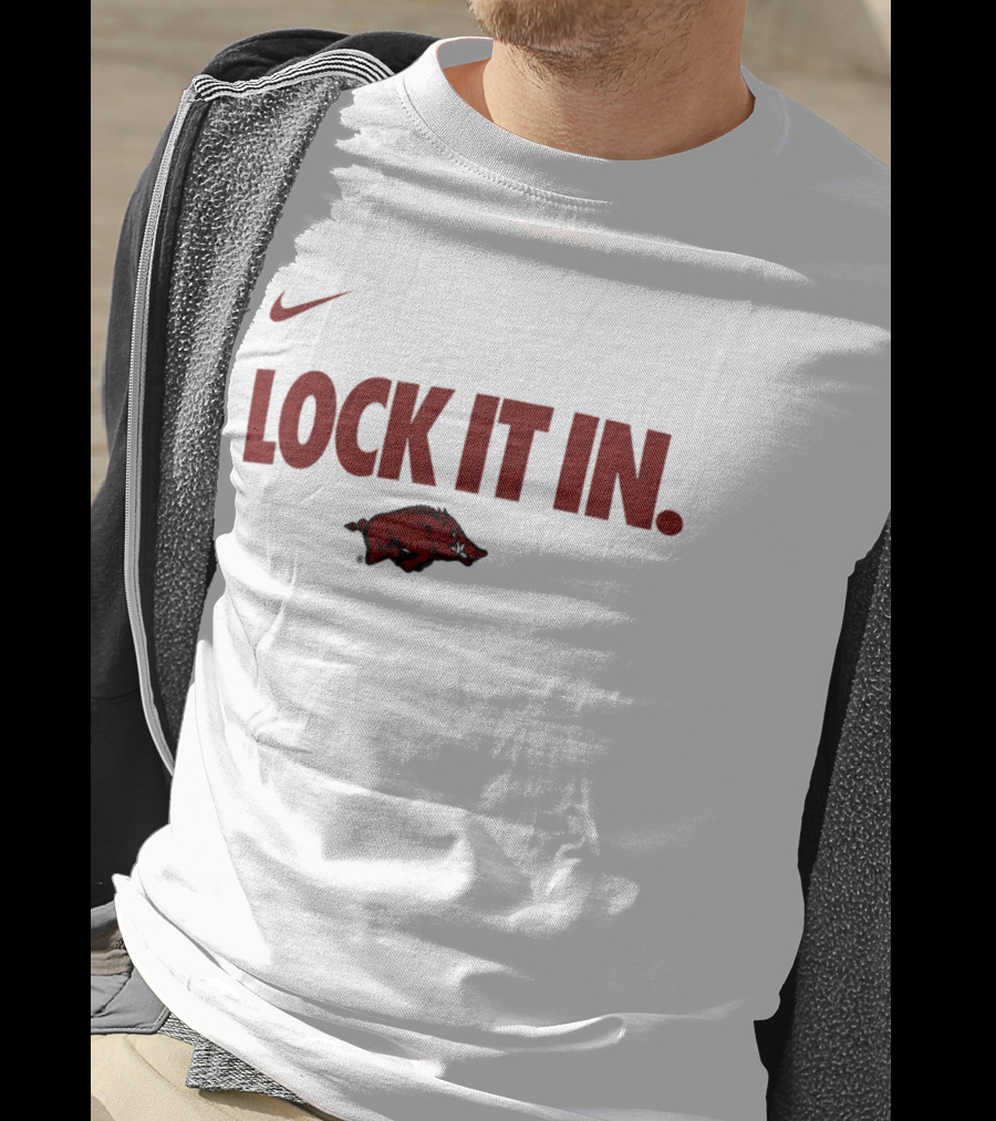 Nike Arkansas Razorbacks 2026 Lock It In WCC T-Shirt