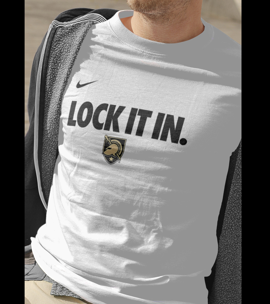 Nike Lock It In Army Black Knights 2026 WCC T-Shirt