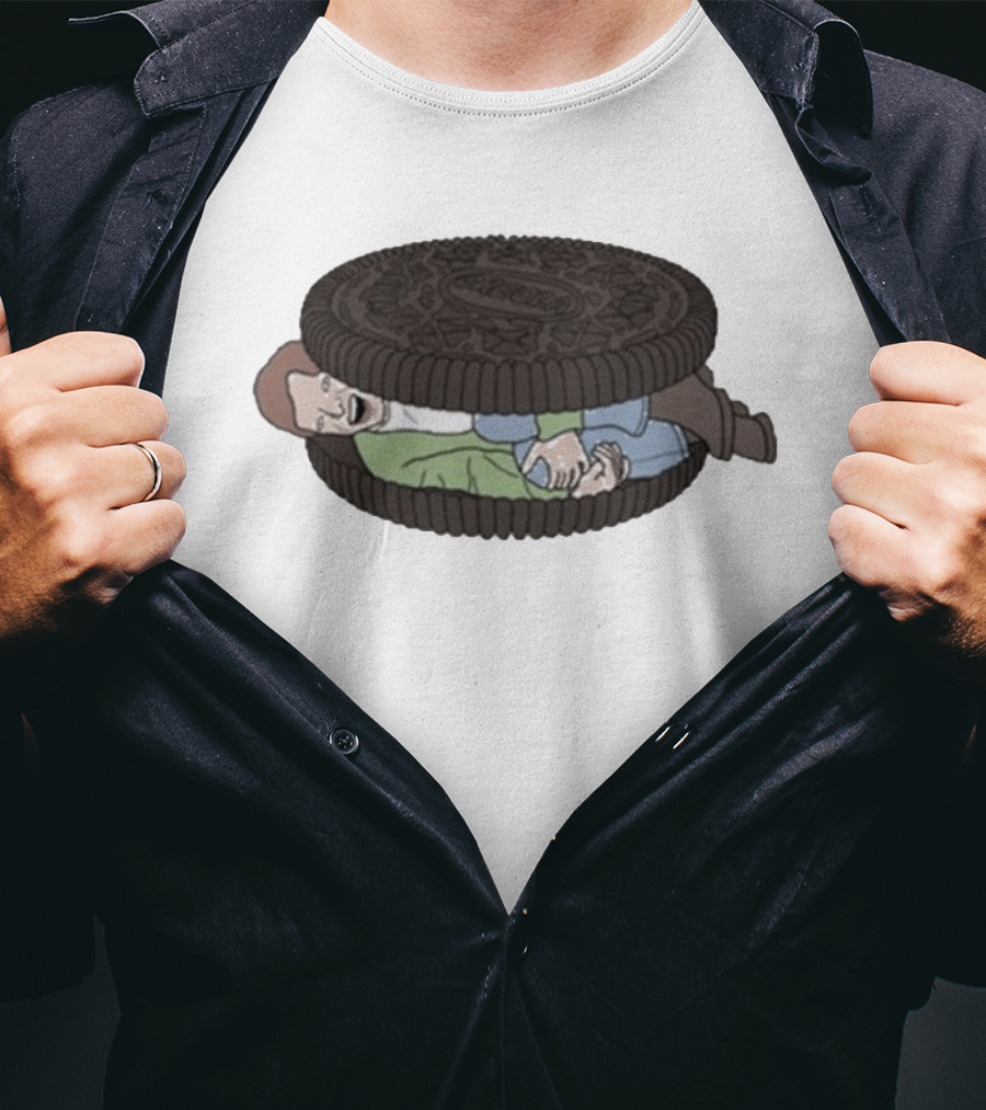Blink Industries Oreola Man Trapped Inside Cookie T-Shirt