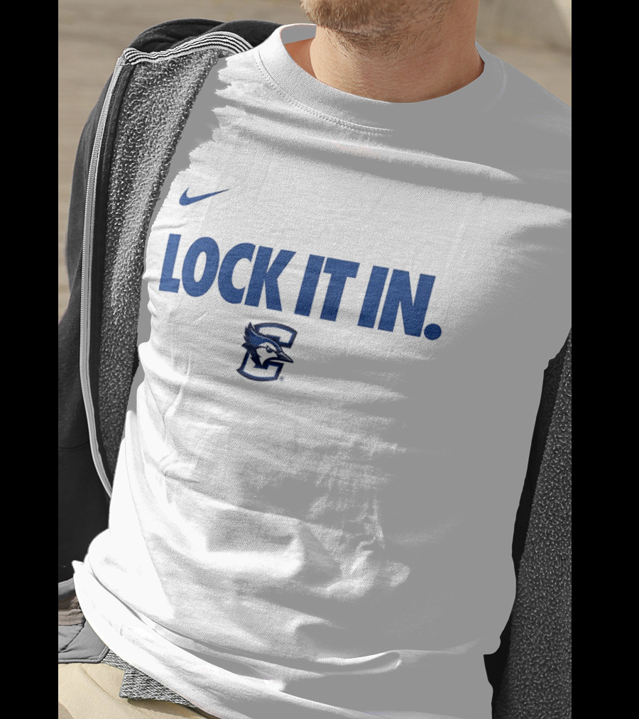 Nike Creighton Bluejays Lock It In 2026 WCC T-Shirt