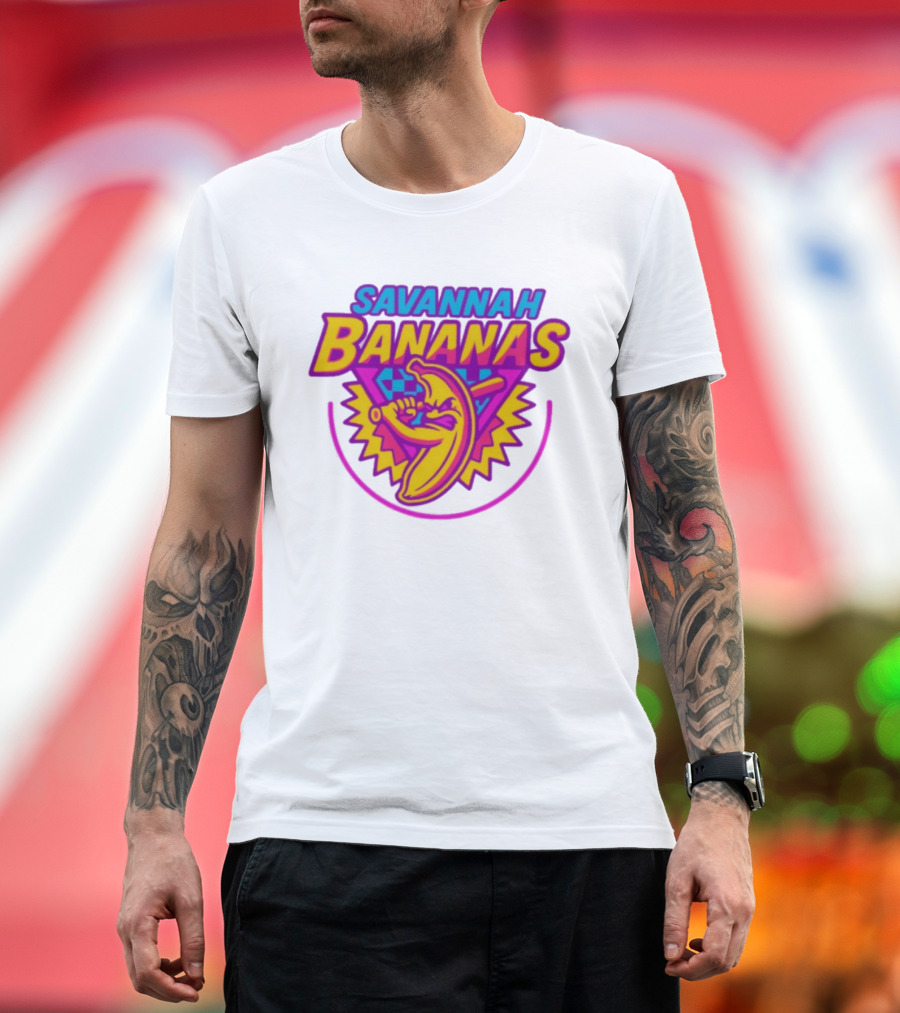 Savannah Bananas Bright Drifit Baseball T-Shirt