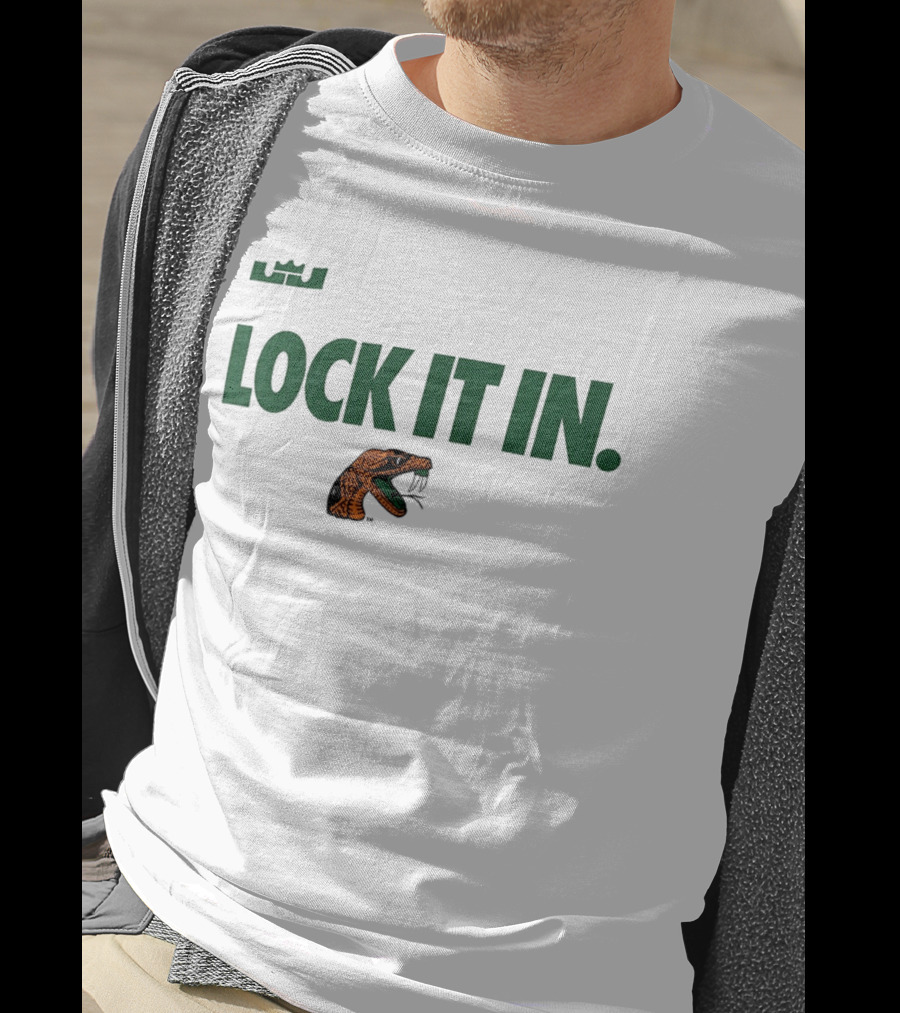 Florida A&M Rattlers Lock It In Nike WCC 2026 T-Shirt