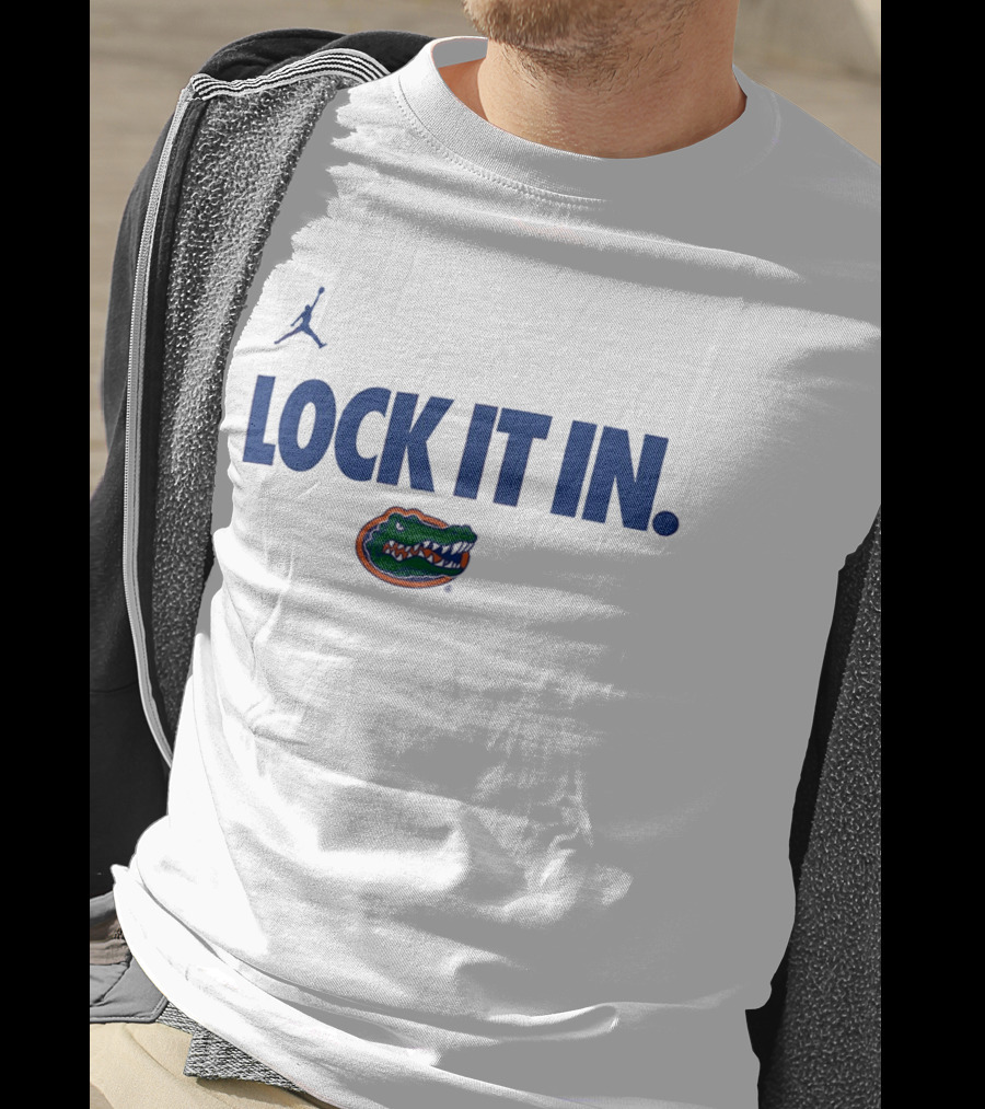 Florida Gators Lock It In Nike Jordan Brand T-Shirt