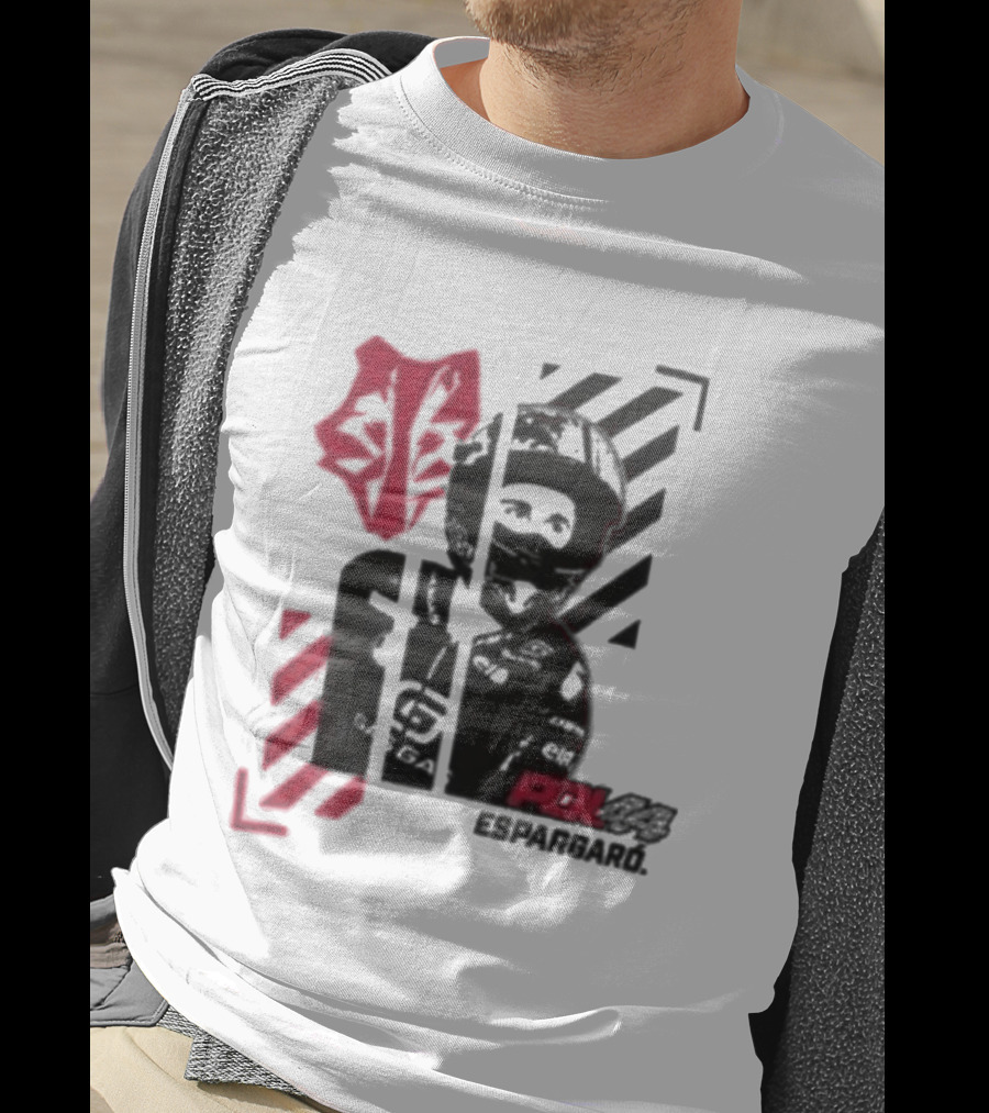 Gasgas Pol Espargaro Motorcycle Racing Graphic Red Wolf T-Shirt