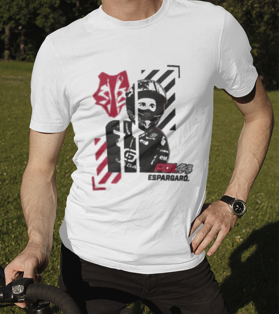 Gasgas Pol Espargaro Motorcycle Racing Graphic Red Wolf T-Shirt