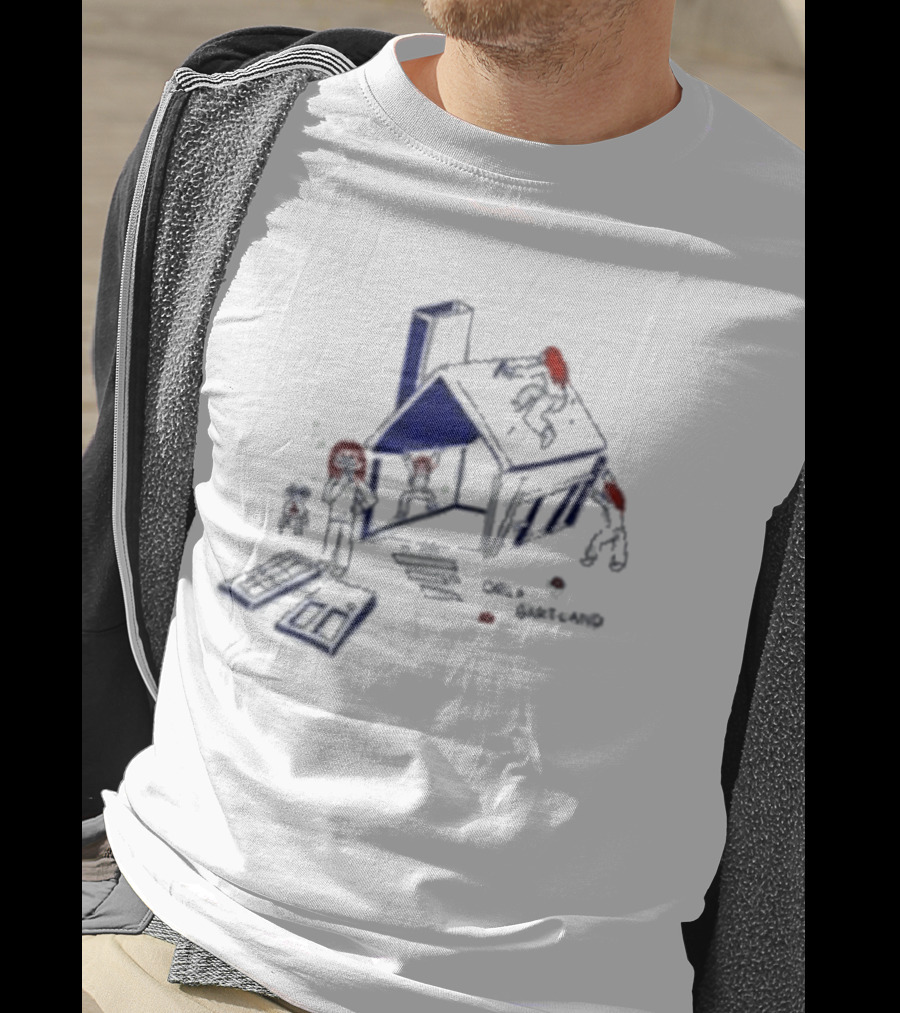 Orla Gartland A Work In Progress House Art Playful Red Haired Characters T-Shirt