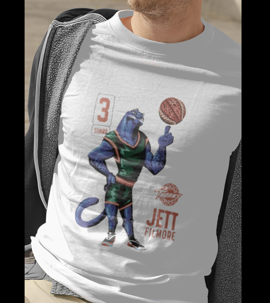 3 Champs Jett Filmore Thundercats Basketball Panther T-Shirt