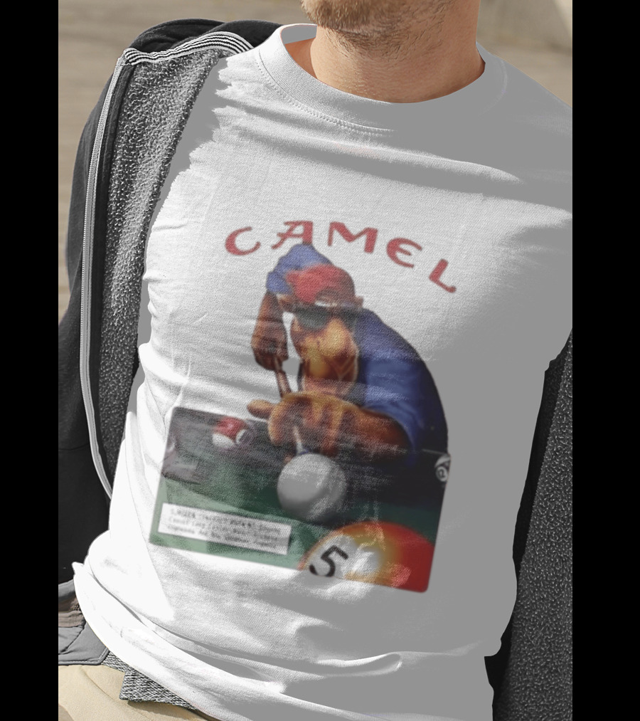 Camel 75th Birthday Joe Pool Player T-Shirt