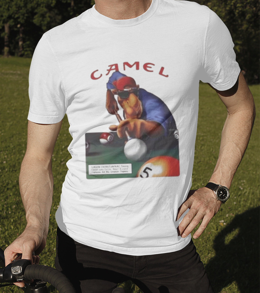 Camel 75th Birthday Joe Pool Player T-Shirt