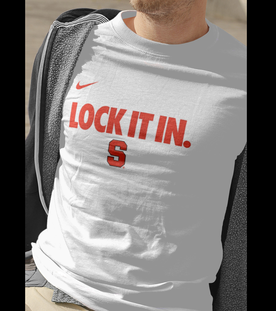 Nike Syracuse Orange Lock It In S 2026 WCC T-Shirt