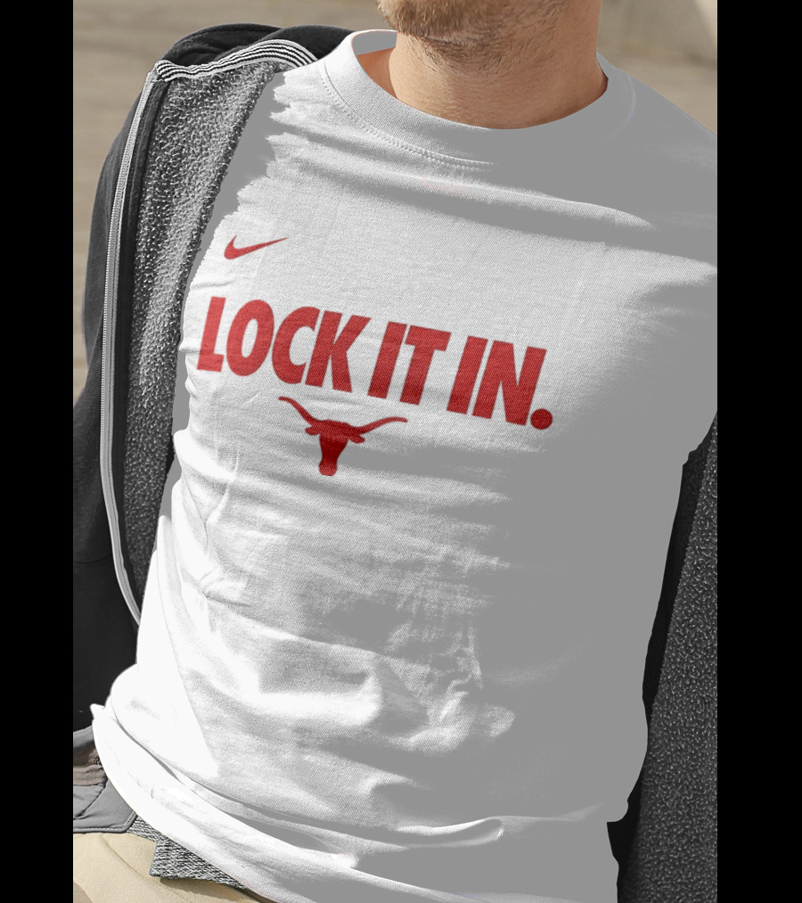Texas Longhorns Lock It In Nike 2026 T-Shirt