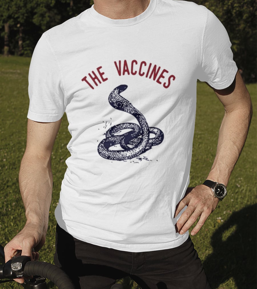 The Vaccines Tour 2026 Snake T-Shirt