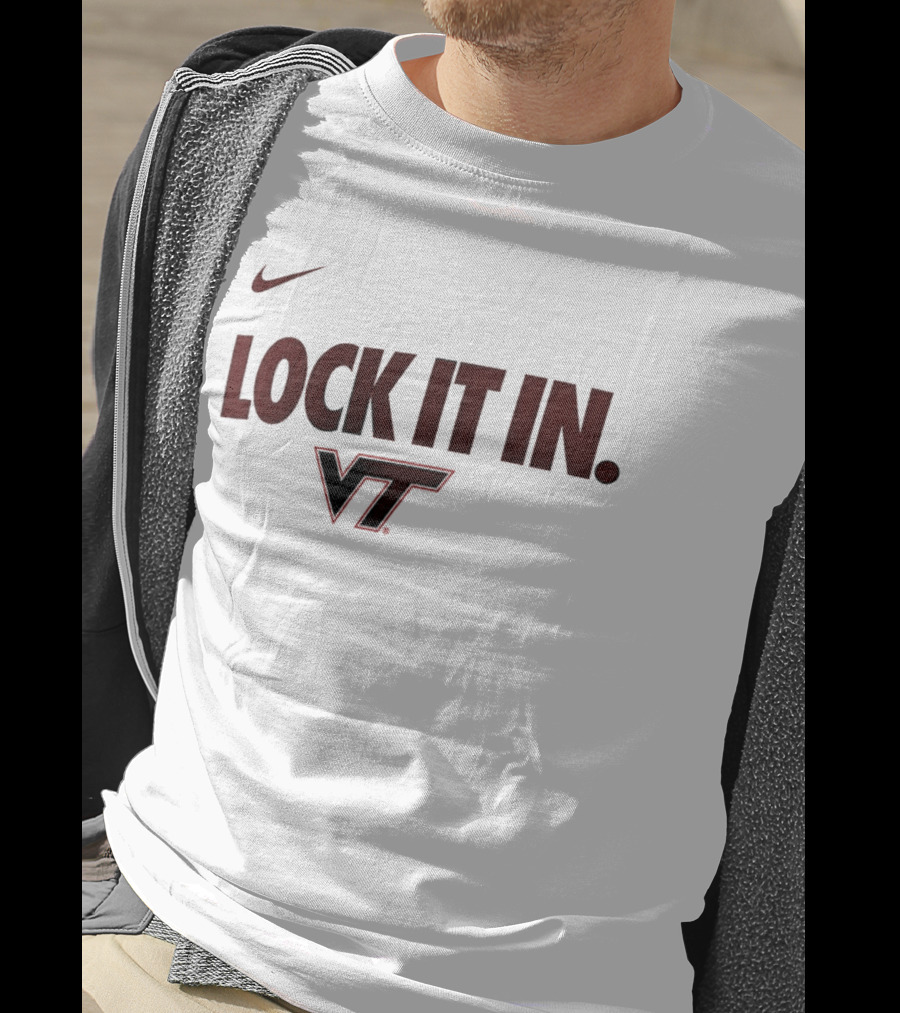 Nike Lock It In Virginia Tech Hokies VT 2026 WCC T-Shirt