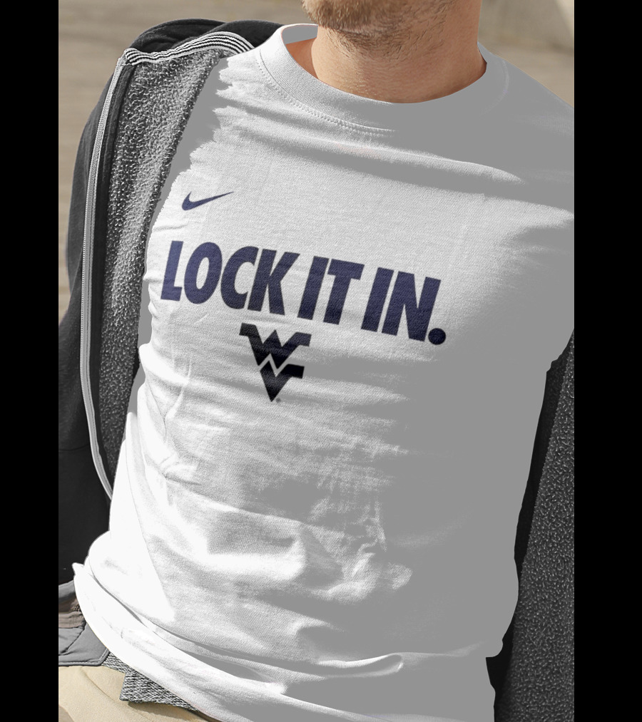 West Virginia Mountaineers Lock It In Nike 2026 WCC Collection T-Shirt