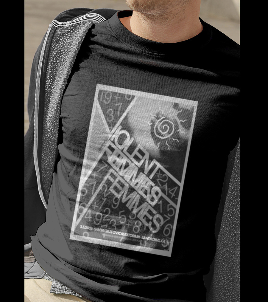 Violent Femmes Santa Cruz Civic Auditorium March 3 2026 T-Shirt