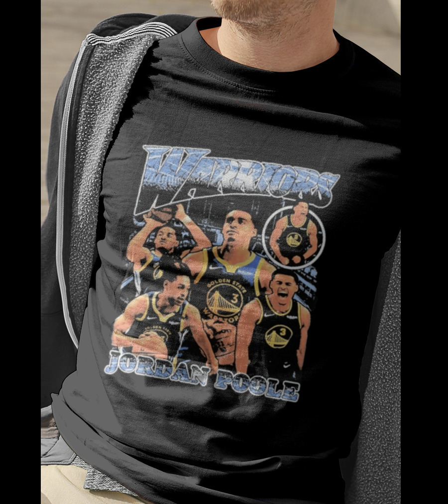 Warriors Golden State Jordan Poole NBA Basketball Player T-Shirt