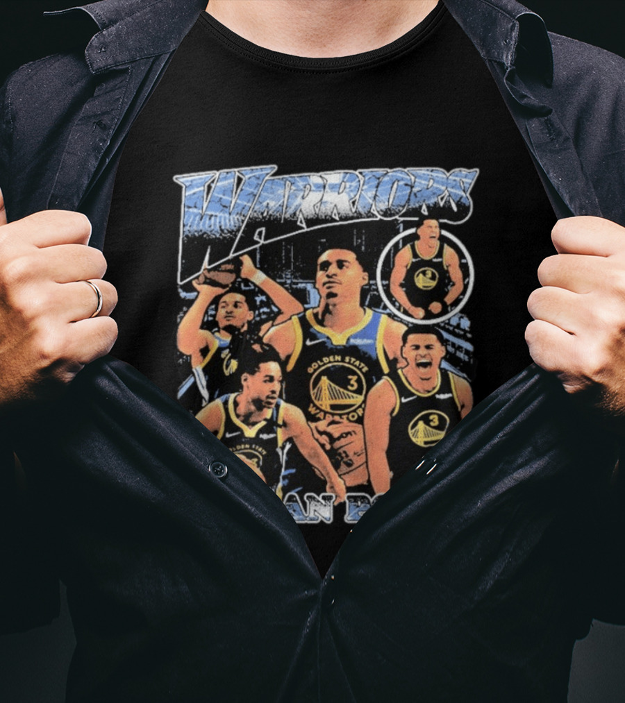 Warriors Golden State Jordan Poole NBA Basketball Player T-Shirt
