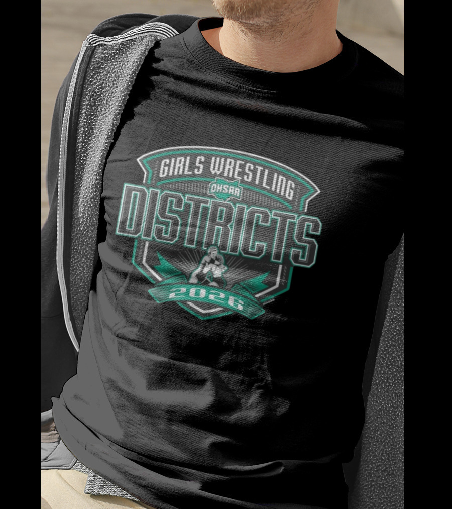 2026 OHSAA Girls Wrestling Districts Competition T-Shirt