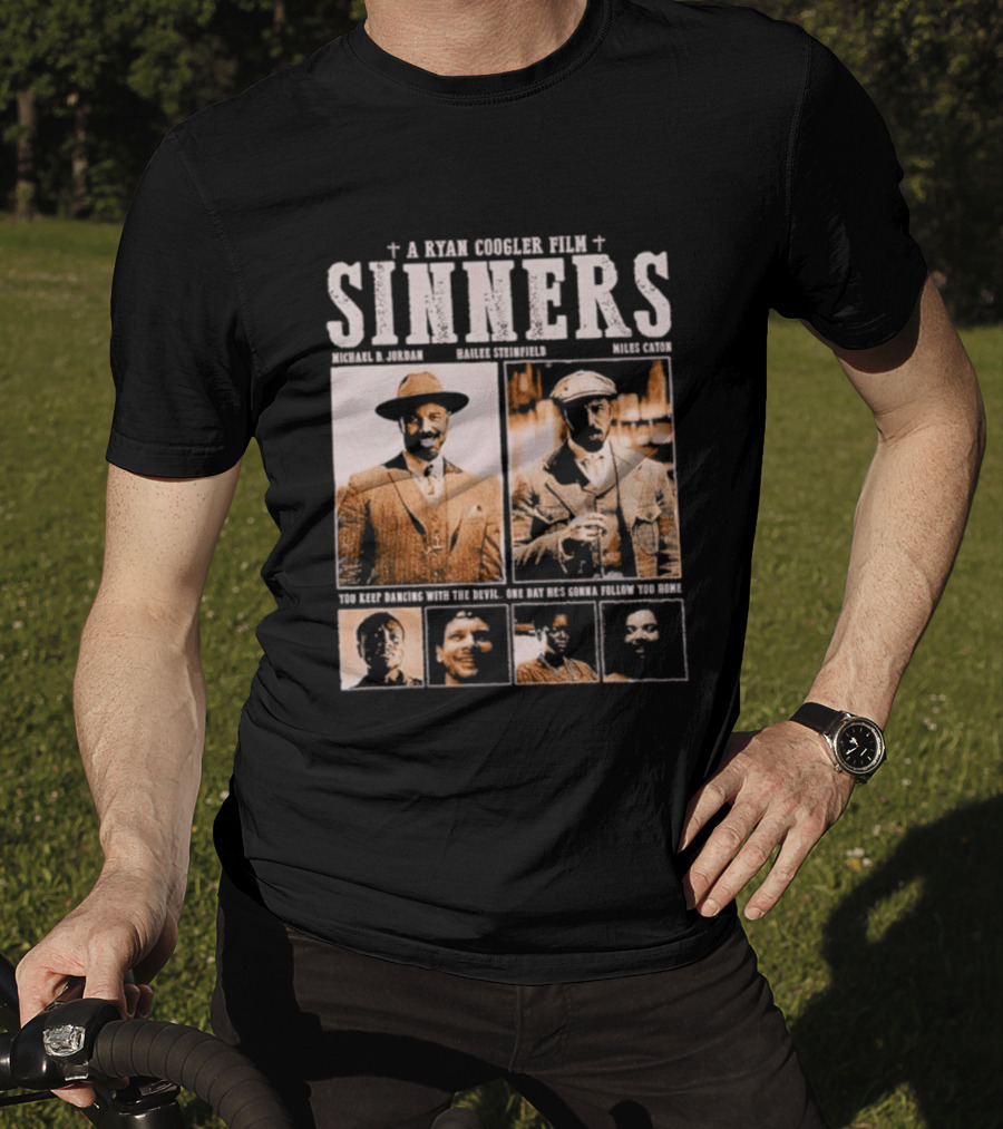 A Ryan Coogler Film Sinners Michael B Jordan Daniel Kaluuya Brian Tyree Henry Mahershala Ali T-Shirt