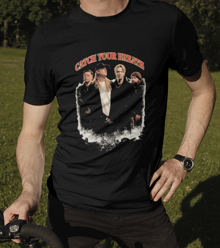 Catch Your Breath Vintage 90s Band Aesthetic T-Shirt