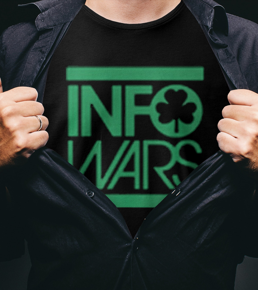 Infowars Shamrock St Patrick's Day T-Shirt