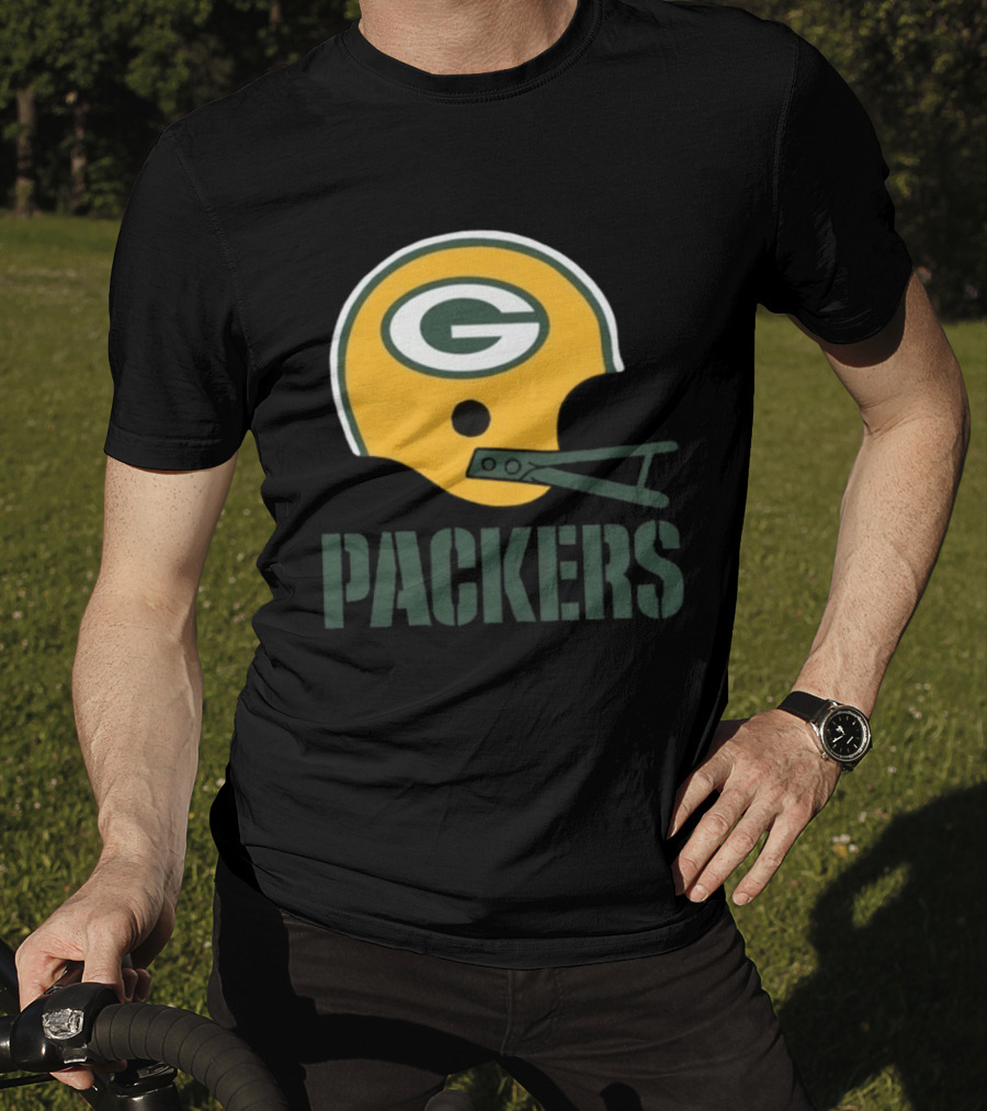 Green Bay Packers Helmet G Icon Packers T-Shirt