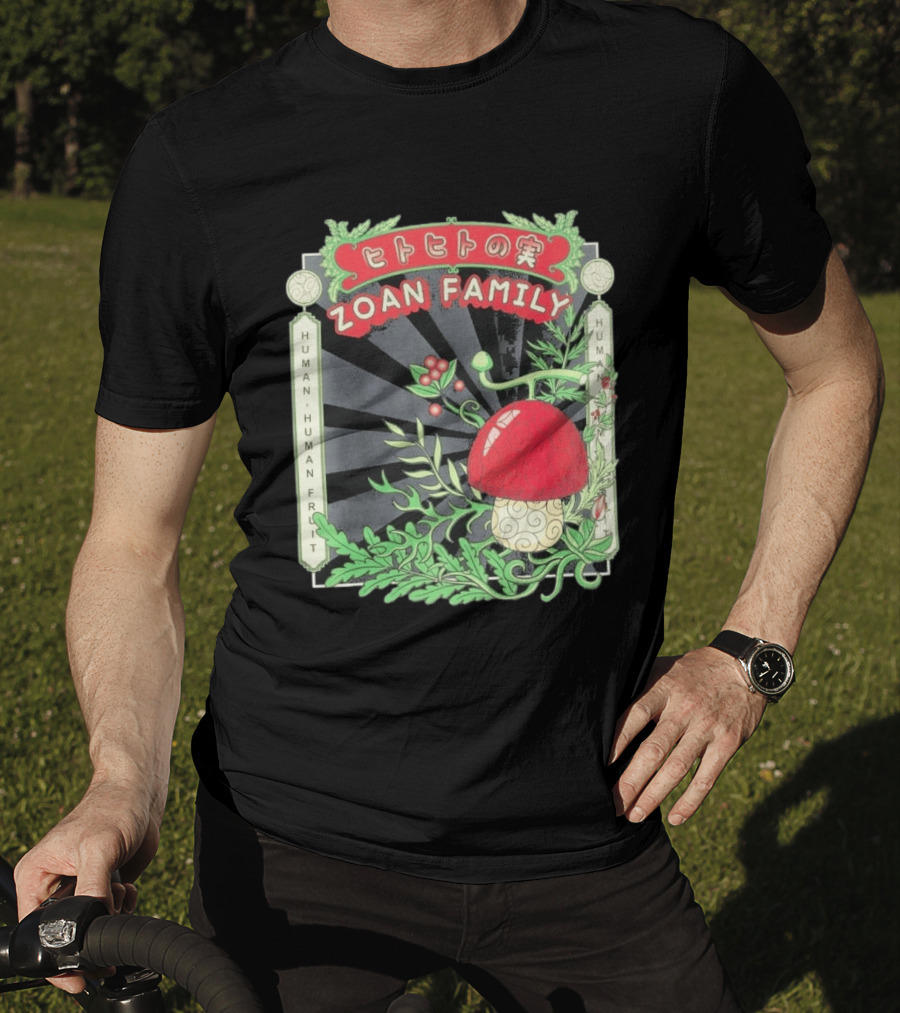 One Piece Celio Noir Homme Tony Tony Chopper Zoan Family Human Human Fruit T-Shirt